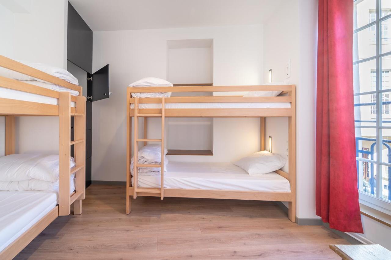Mije Marais Hostel Paris Bagian luar foto A typical room at a youth hostel